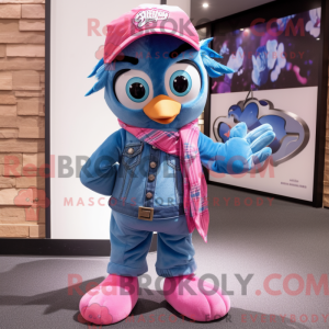 Maskotka Pink Blue Jay...