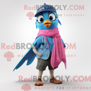 Maskotka Pink Blue Jay...