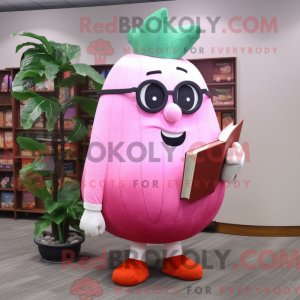 Pink Turnip mascot costume...