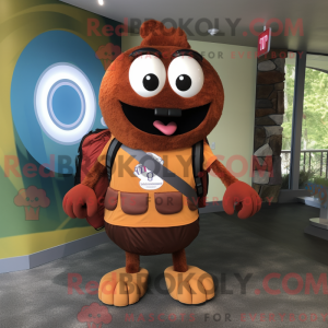 Rust Heart maskot kostume...