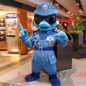 Blue Air Force Soldier...