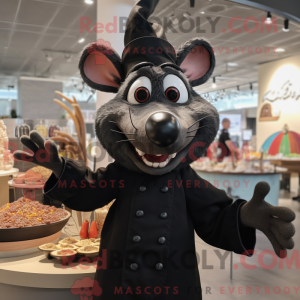 Black Ratatouille mascot...