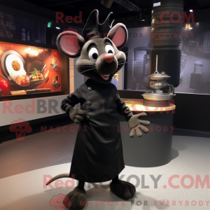 Black Ratatouille mascot...