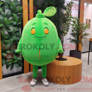 Skovgrøn grapefrugt maskot...