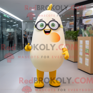 Creme Mango maskot kostume...