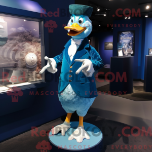 Figura de máscara de pato...