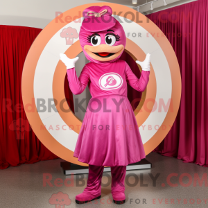 Magenta Bagels maskot...