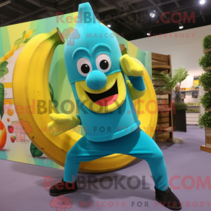 Turquoise Baa mascot...