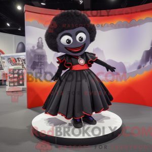 Black Vampire mascot...