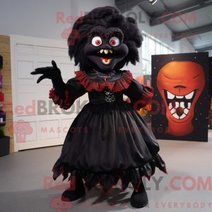 Black Vampire mascot...