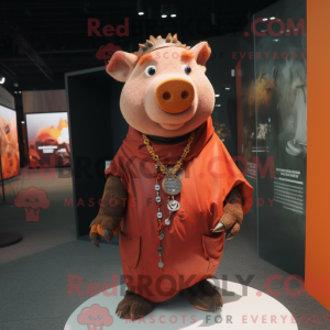 Rust Gris maskot kostume...
