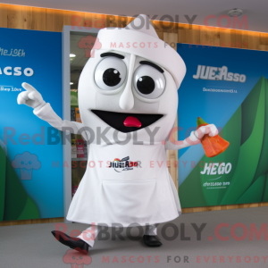 White Fajitas mascot...
