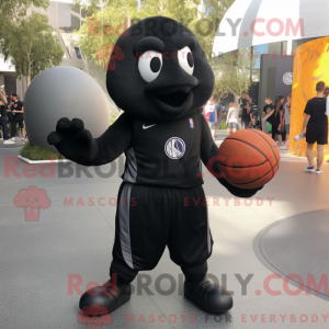 Sort Basketball Ball maskot...
