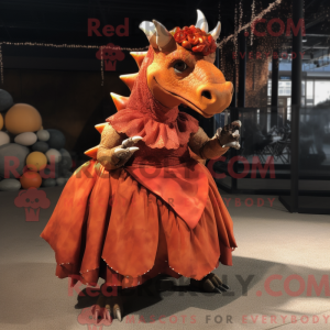 Rust Triceratops máscara de...