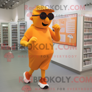 Orange Moussaka mascot...