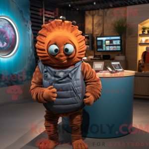 Rust Trilobite mascot...