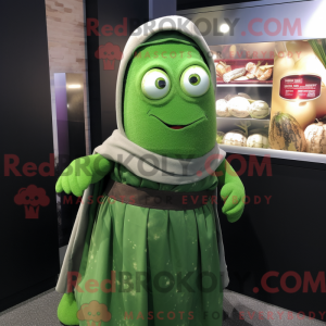 Cucumber mascot costume...