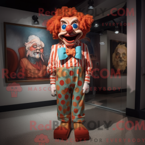 Rust Clown Maskottchen...