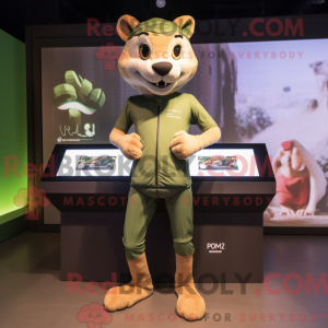 Oliven Puma máscara de...