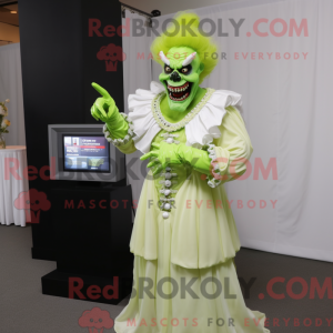 Lime Green Evil Clown...