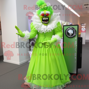 Lime Green Evil Clown...
