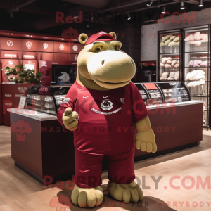 Maroon Hippopotamus...