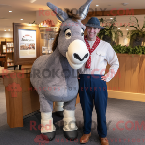 Donkey mascot costume...