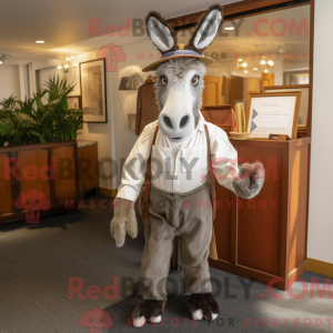 Esel maskot kostyme...