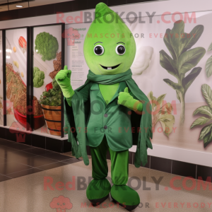 Forest Green Beet mascot...