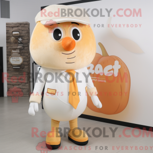 Kremowa maskotka aprikos...