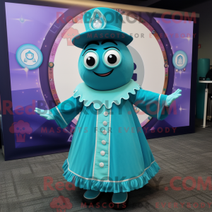 Turquoise Gyro mascot...