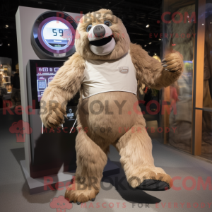 Tan Giant Sloth...