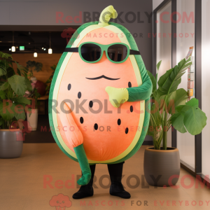Melonen-Maskottchen-Kostümf...