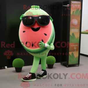 Melon maskot kostume...