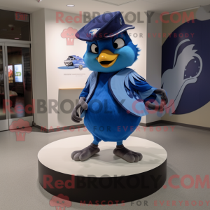 Blue Blue Jay mascotte...