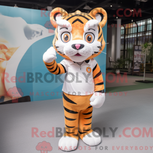 Tiger maskot drakt karakter...