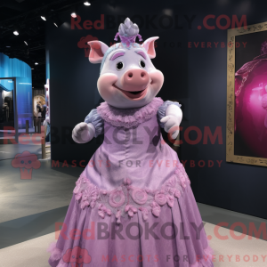 Pig mascot costume...