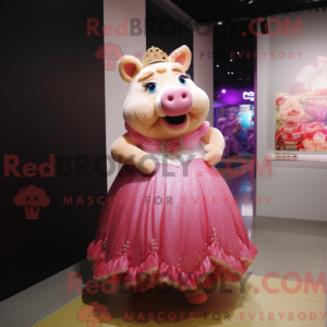 Pig mascot costume...