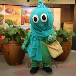 Turkis spinat maskot...