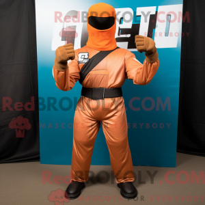 Rust Gi Joe maskot kostyme...