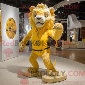 Disfraz de mascota Gold...
