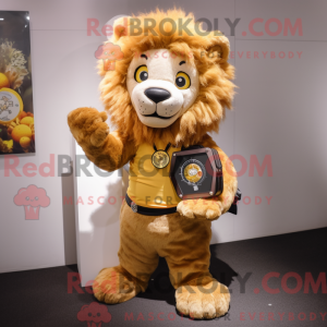 Disfraz de mascota Gold...