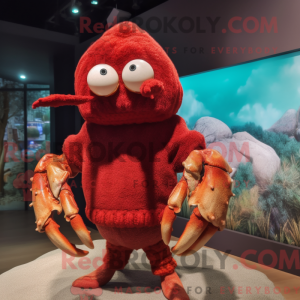 Red Hermit Crab mascot...