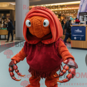 Red Hermit Crab mascot...