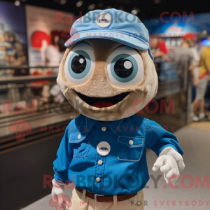Oyster-mascottekostuum...