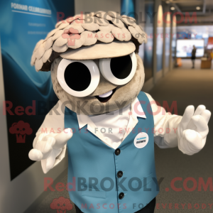 Oyster-mascottekostuum...