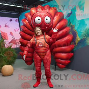 Red Trilobite mascot...
