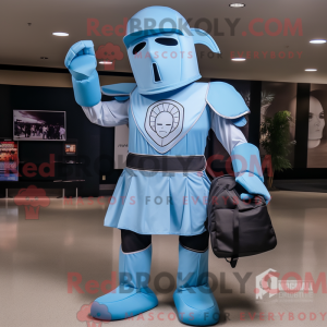 Sky Blue Spartan Soldier...