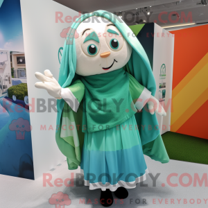 Cyan irsk flag maskot...