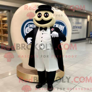 Cream Bagels mascot costume...
